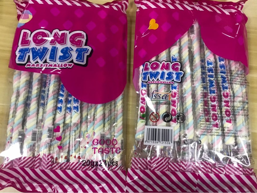 Long Twist Marshmallows