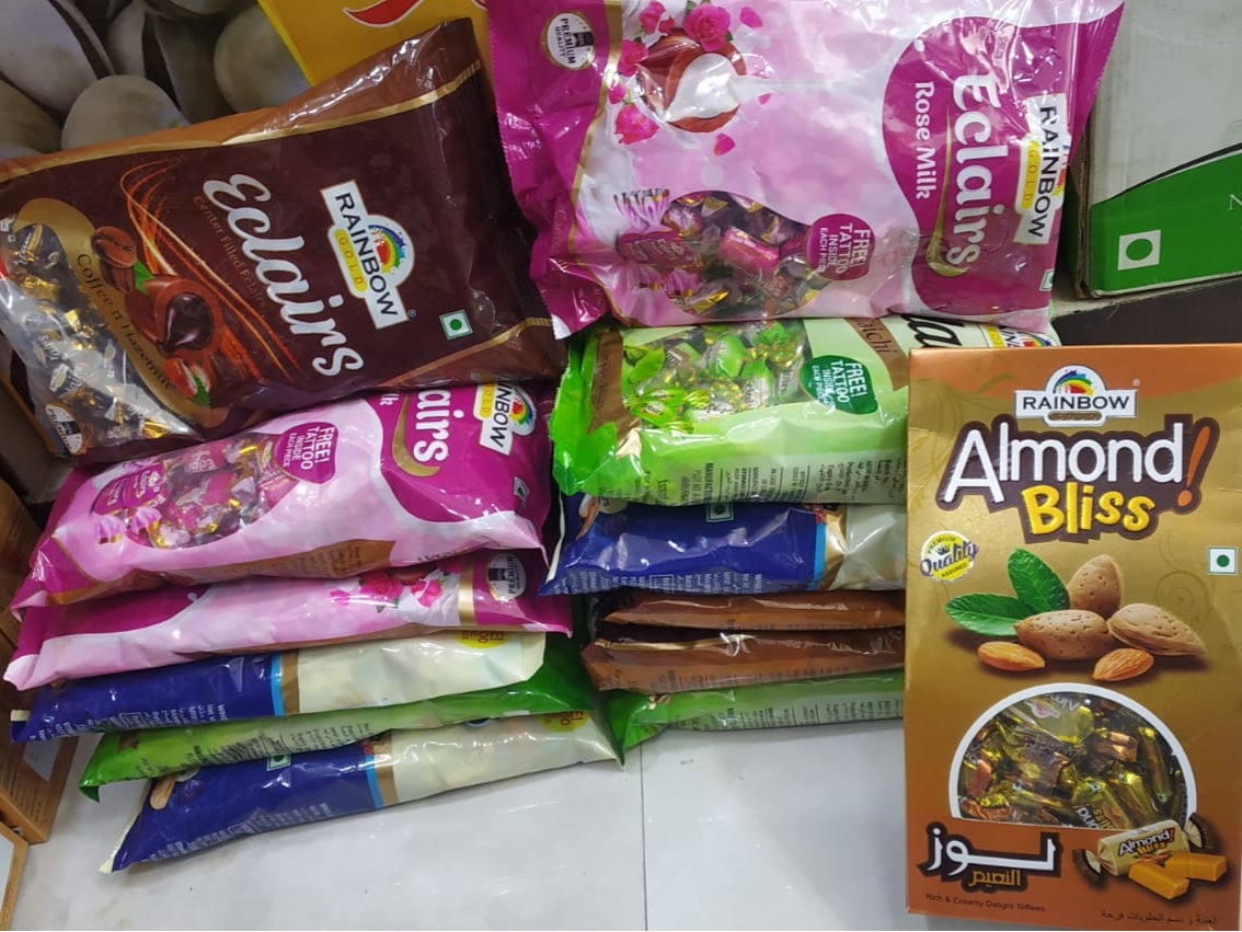 Rainbow Eclairs Chocolates